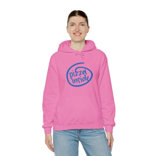 'Pizza Inside' Unisex Heavy Blend™ Hooded Sweatshirt - Image 99