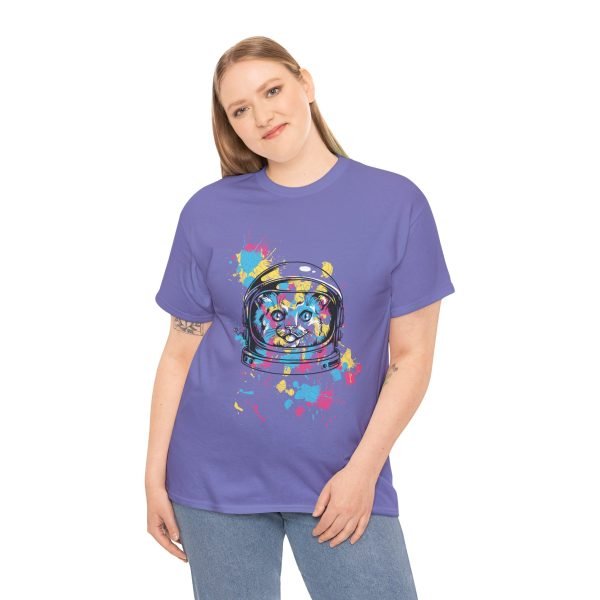 AstroMeow Unisex Heavy Cotton Tee - Image 229