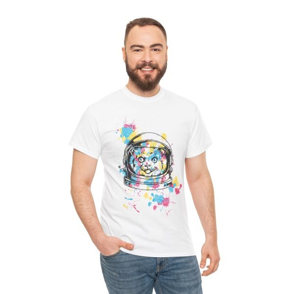 AstroMeow Unisex Heavy Cotton Tee - Image 14