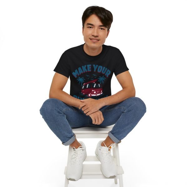 Make Your Own Luck Vanlife Unisex Ultra Cotton Tee - Image 31