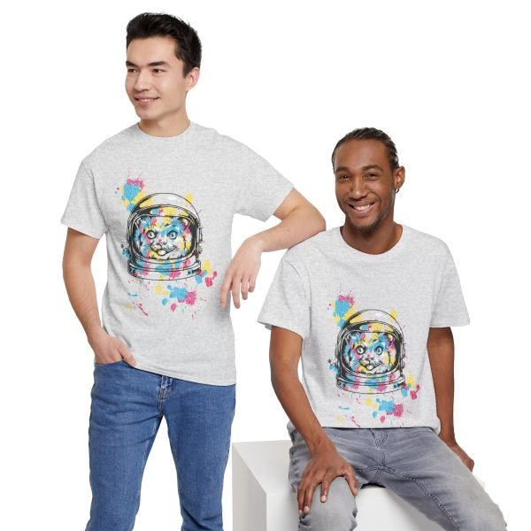 AstroMeow Unisex Heavy Cotton Tee - Image 53