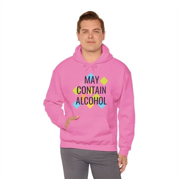 ‘May Contain Alcohol’ Unisex Heavy Blend™ Hooded Sweatshirt - Image 100