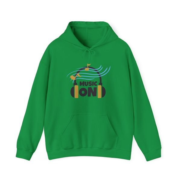 'Music On' Unisex Heavy Blend™ Hooded Sweatshirt - Image 53