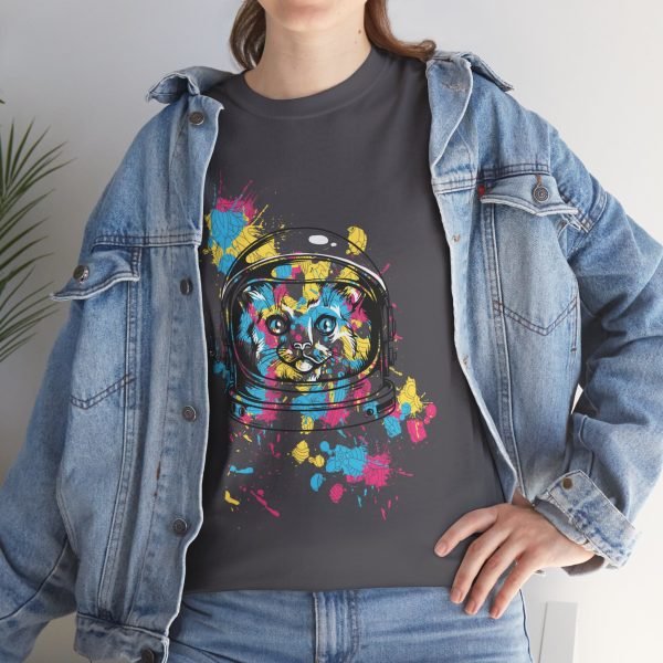 AstroMeow Unisex Heavy Cotton Tee - Image 213