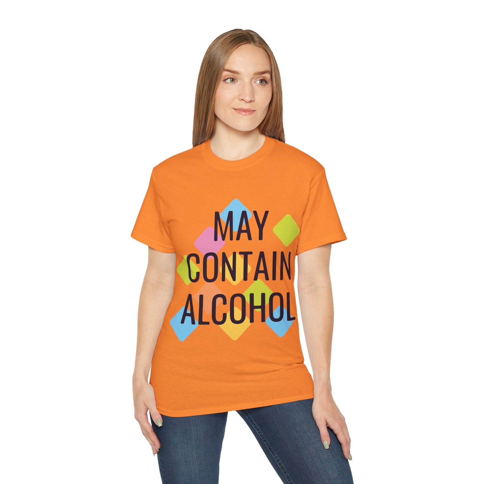 May Contain Alcohol Unisex Ultra Cotton Tee - Image 38