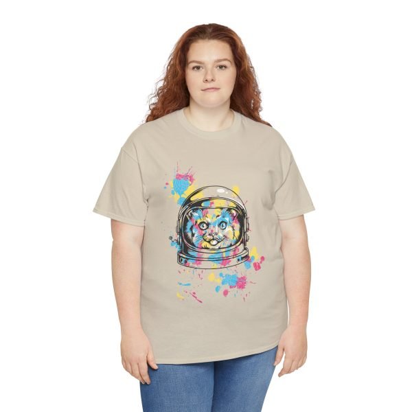 AstroMeow Unisex Heavy Cotton Tee - Image 70