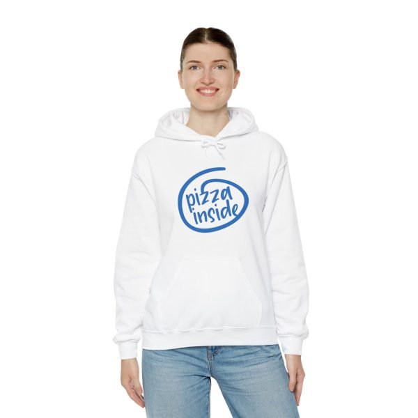 'Pizza Inside' Unisex Heavy Blend™ Hooded Sweatshirt - Image 8