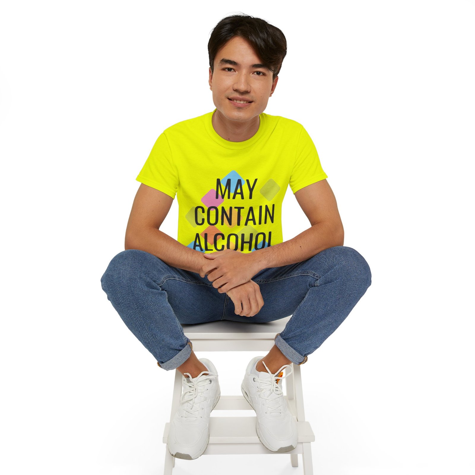 May Contain Alcohol Unisex Ultra Cotton Tee - Image 64