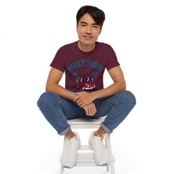 Make Your Own Luck Vanlife Unisex Ultra Cotton Tee - Image 75