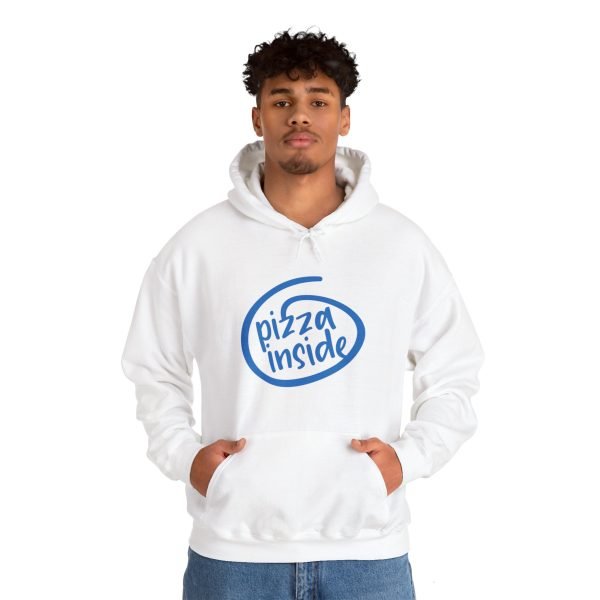 'Pizza Inside' Unisex Heavy Blend™ Hooded Sweatshirt - Image 7