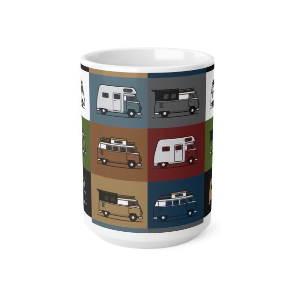 Vanbrew Ceramic Coffee Cups, 11oz, 15oz - Image 8