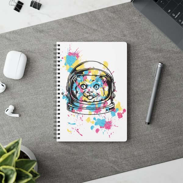 AstroMeow Wirobound Softcover Notebook, A5 - Image 5