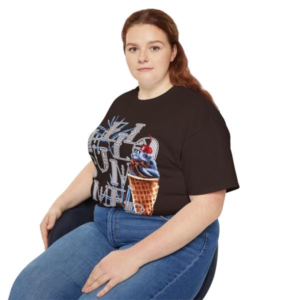 'Hello Summer' Unisex Ultra Cotton Tee - Image 88