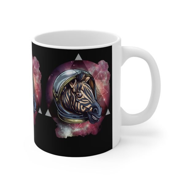 Cosmic Zebra Ceramic Coffee Cups, 11oz, 15oz - Image 11