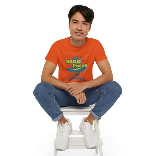 Hocus Pocus I'm Brokus Unisex Ultra Cotton Tee - Image 42
