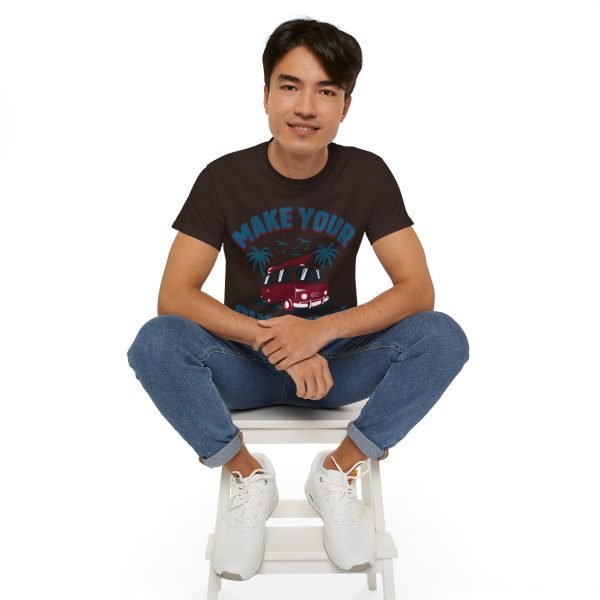 Make Your Own Luck Vanlife Unisex Ultra Cotton Tee - Image 86