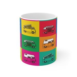 Vanbrew Ceramic Coffee Cups, 11oz, 15oz