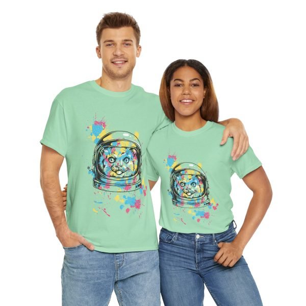 AstroMeow Unisex Heavy Cotton Tee - Image 136
