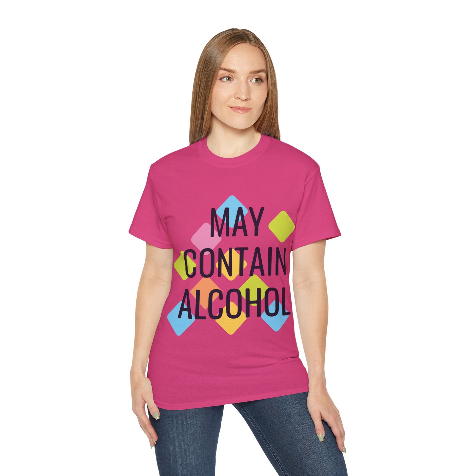 May Contain Alcohol Unisex Ultra Cotton Tee - Image 104