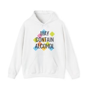 ‘May Contain Alcohol’ Unisex Heavy Blend™ Hooded Sweatshirt