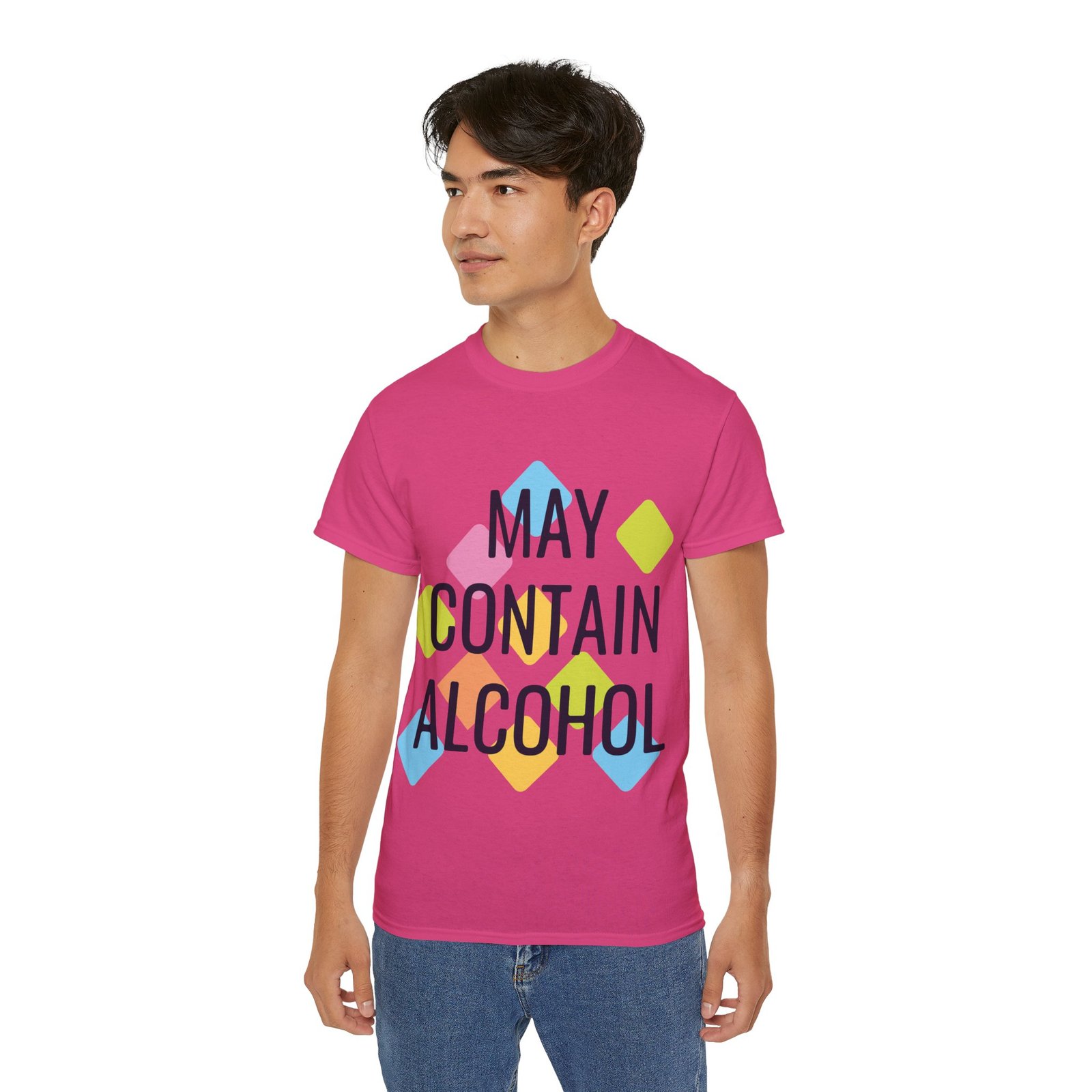 May Contain Alcohol Unisex Ultra Cotton Tee - Image 106