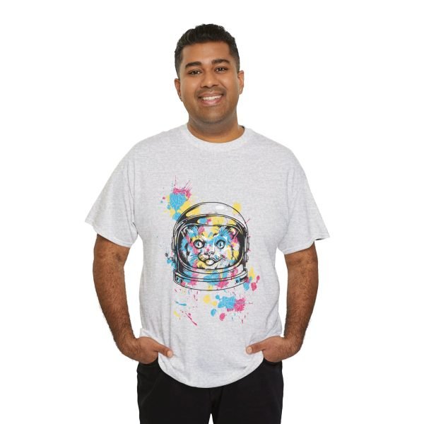 AstroMeow Unisex Heavy Cotton Tee - Image 45