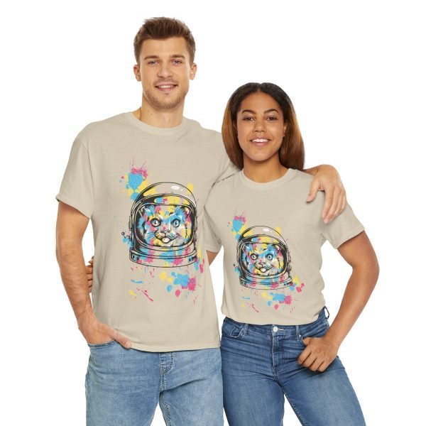 AstroMeow Unisex Heavy Cotton Tee - Image 55