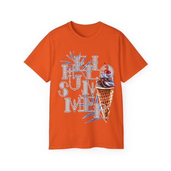 'Hello Summer' Unisex Ultra Cotton Tee - Image 56