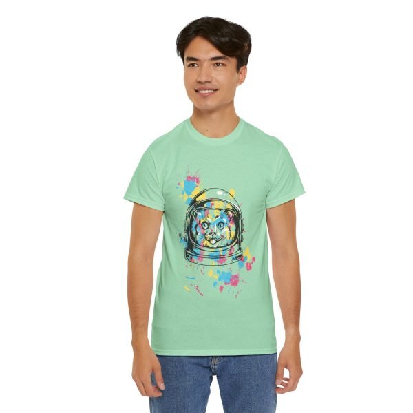 AstroMeow Unisex Heavy Cotton Tee - Image 157