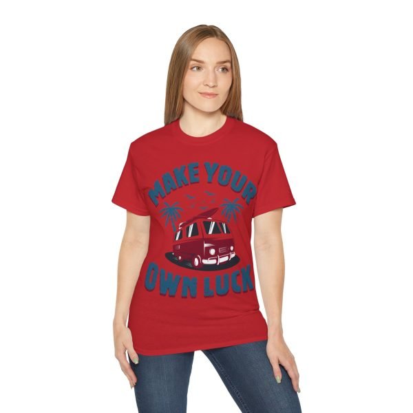 Make Your Own Luck Vanlife Unisex Ultra Cotton Tee - Image 115