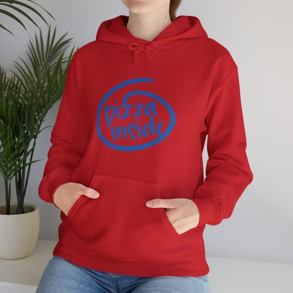'Pizza Inside' Unisex Heavy Blend™ Hooded Sweatshirt - Image 117