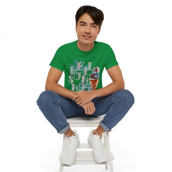 'Hello Summer' Unisex Ultra Cotton Tee - Image 97