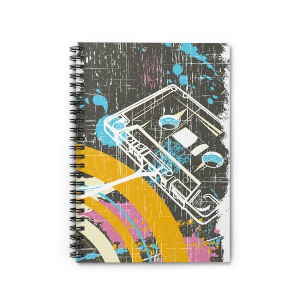 ChromaTape Spiral Notebook - Ruled Line