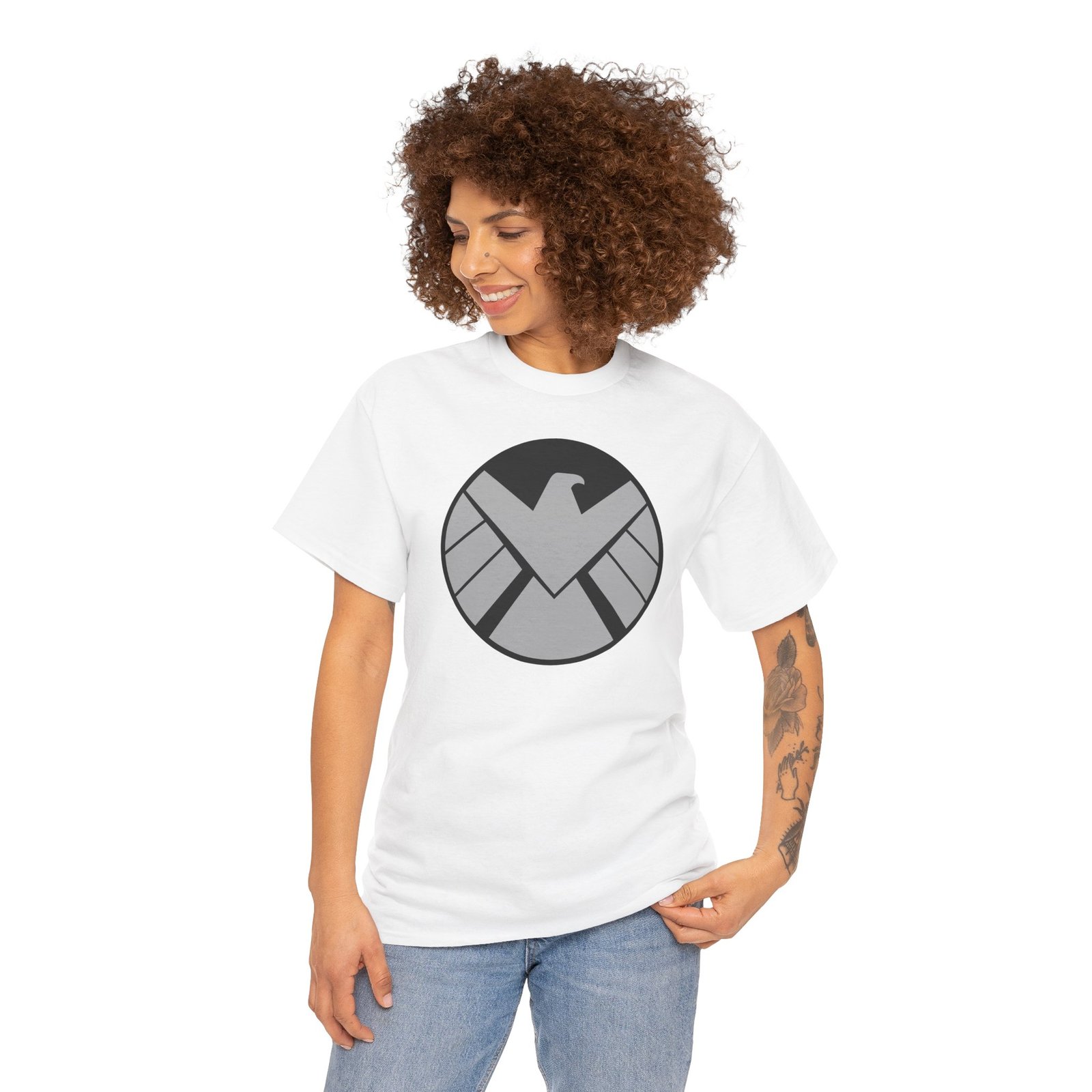 Marvel Agents of Shield Unisex Heavy Cotton Tee - Image 38