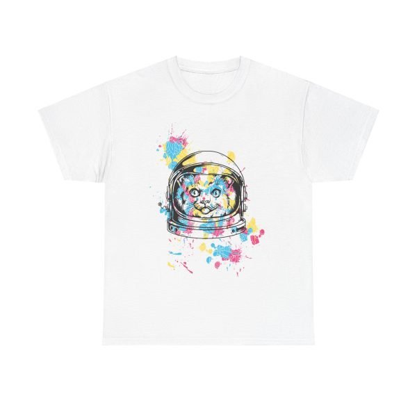 AstroMeow Unisex Heavy Cotton Tee - Image 2
