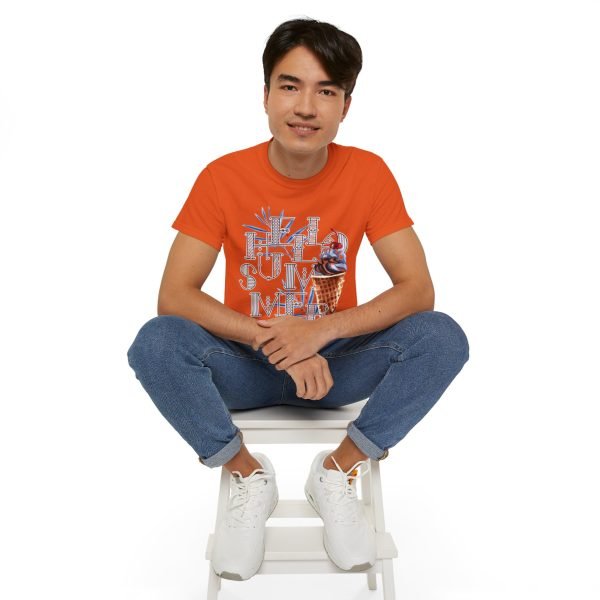 'Hello Summer' Unisex Ultra Cotton Tee - Image 64