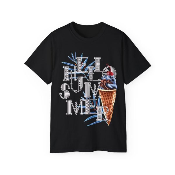 'Hello Summer' Unisex Ultra Cotton Tee - Image 23