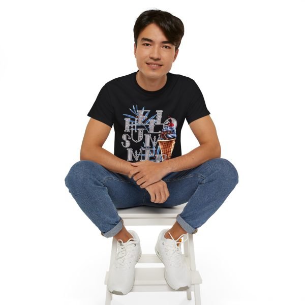 'Hello Summer' Unisex Ultra Cotton Tee - Image 31