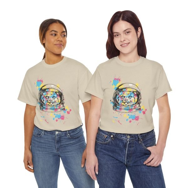 AstroMeow Unisex Heavy Cotton Tee - Image 79