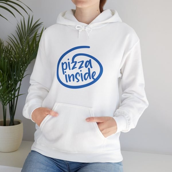 'Pizza Inside' Unisex Heavy Blend™ Hooded Sweatshirt - Image 13