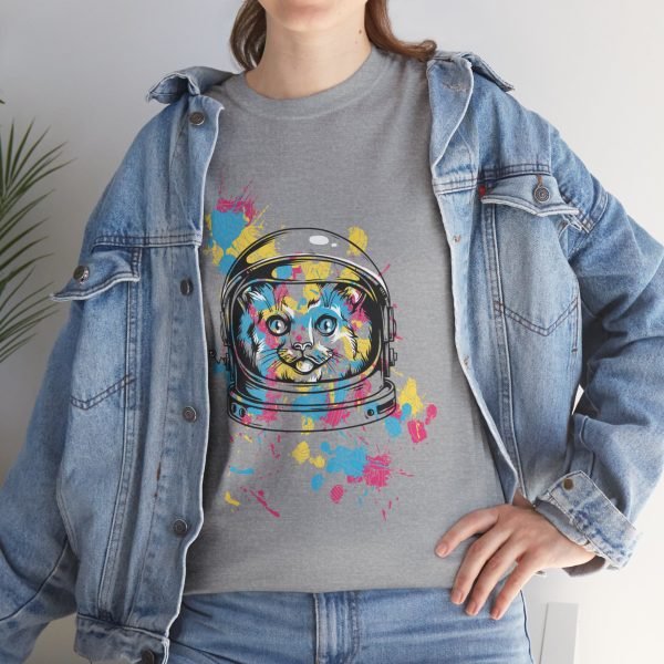 AstroMeow Unisex Heavy Cotton Tee - Image 105