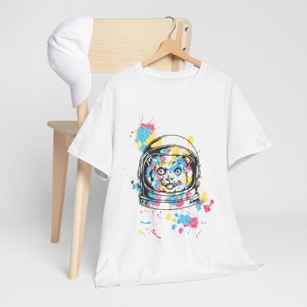 AstroMeow Unisex Heavy Cotton Tee - Image 9