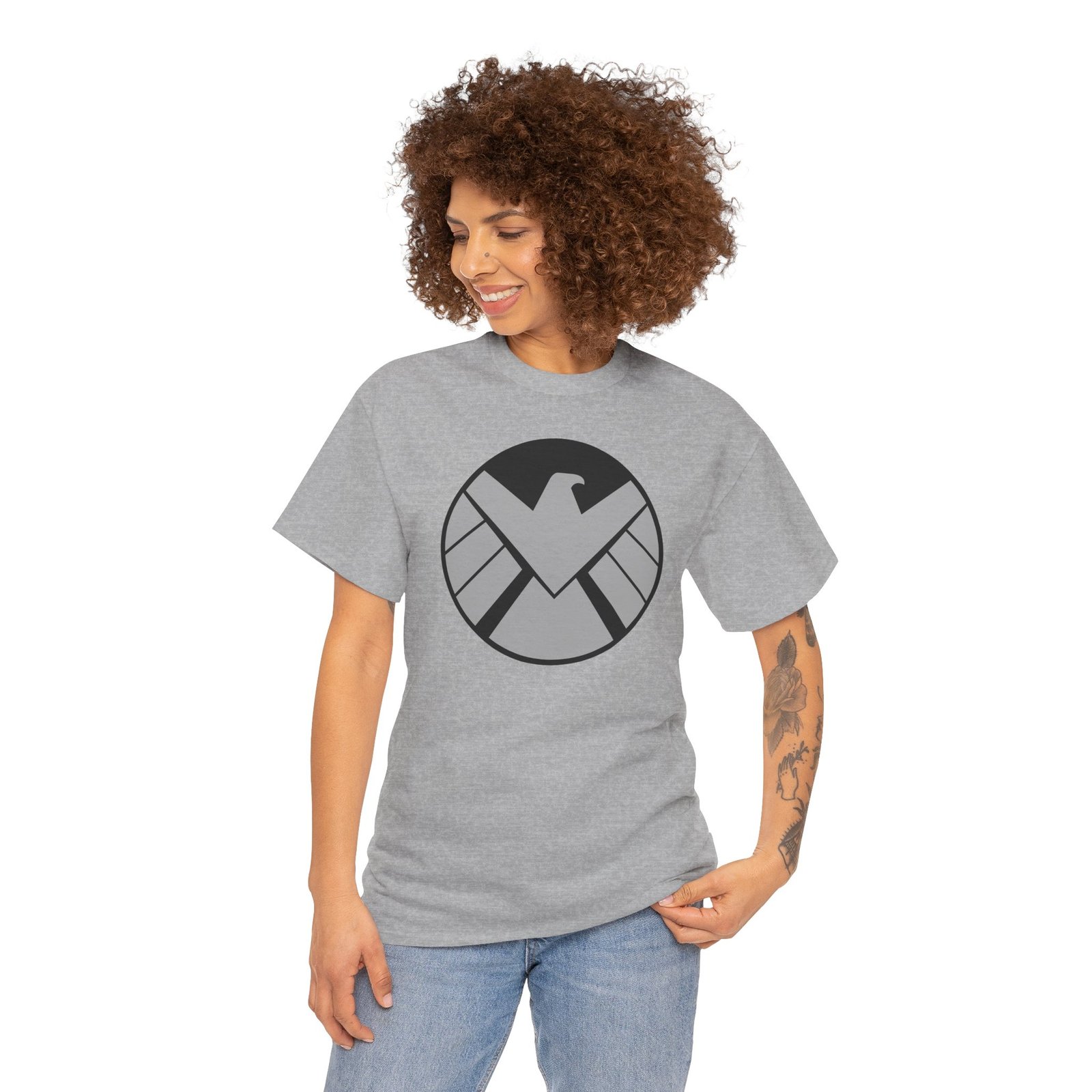 Marvel Agents of Shield Unisex Heavy Cotton Tee - Image 65