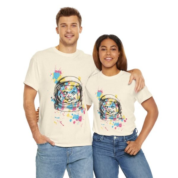 AstroMeow Unisex Heavy Cotton Tee - Image 109