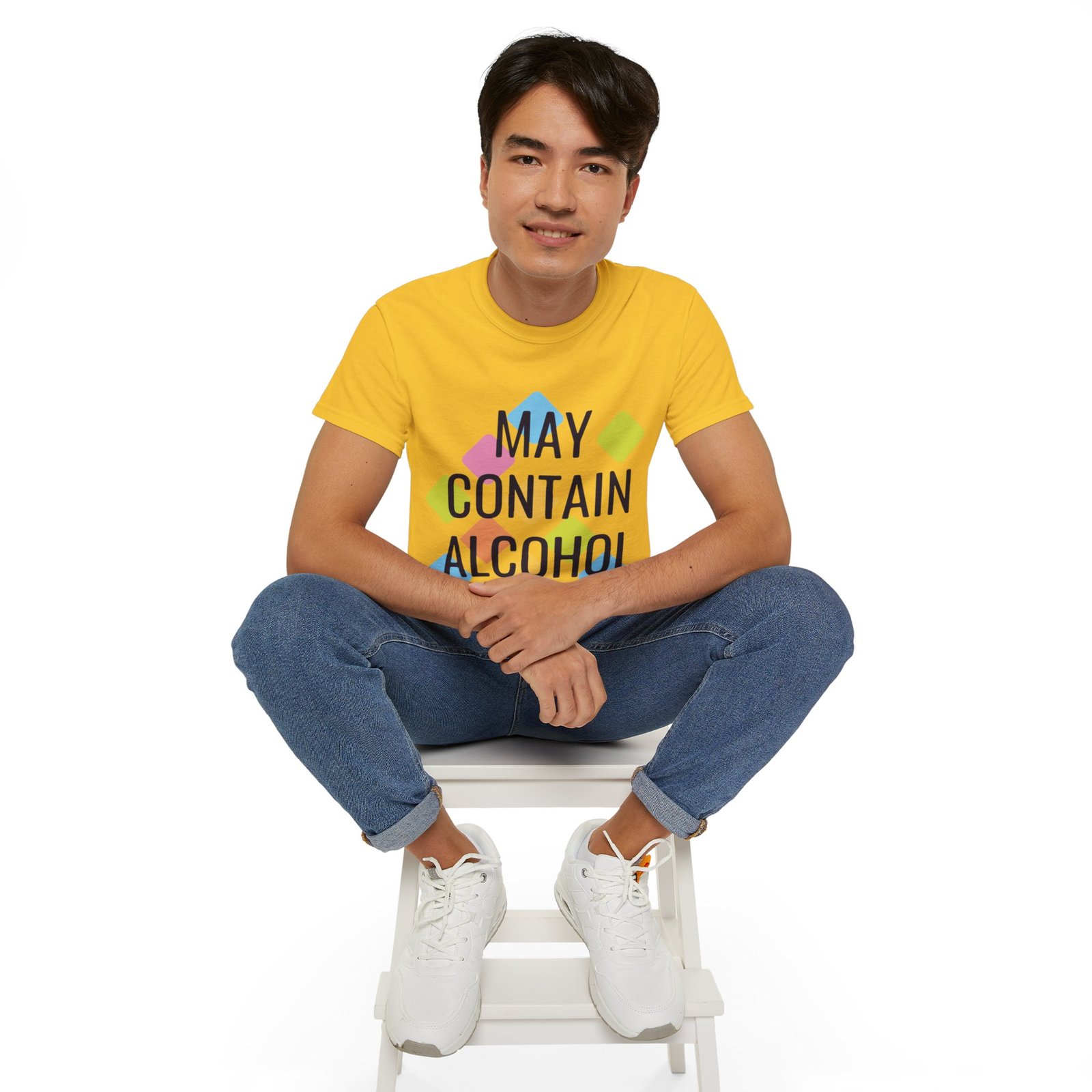 May Contain Alcohol Unisex Ultra Cotton Tee - Image 53