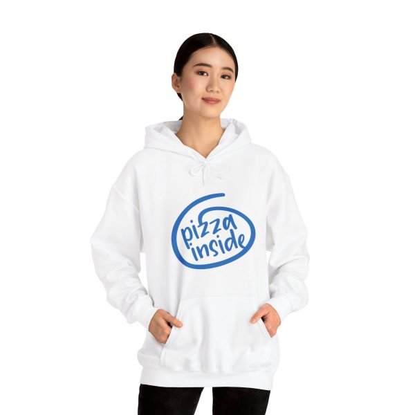 'Pizza Inside' Unisex Heavy Blend™ Hooded Sweatshirt - Image 6