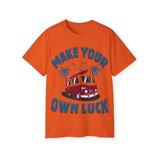 Make Your Own Luck Vanlife Unisex Ultra Cotton Tee - Image 56