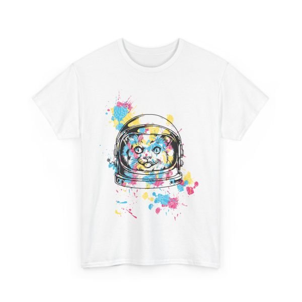 AstroMeow Unisex Heavy Cotton Tee - Image 4