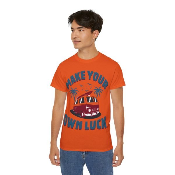 Make Your Own Luck Vanlife Unisex Ultra Cotton Tee - Image 62