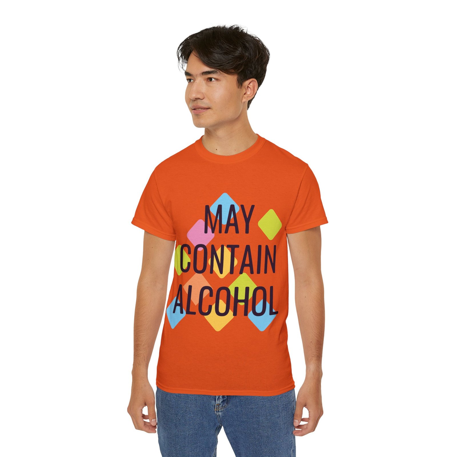 May Contain Alcohol Unisex Ultra Cotton Tee - Image 29